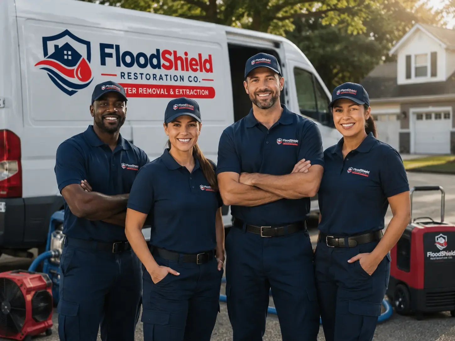 Flood Damage Restoration company in Maple Springs, NY